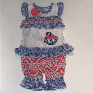 Nursery Rhyme 3 month anchor outfit